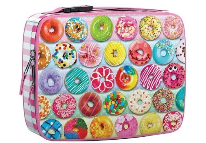 تصویر  پازل با كيف Delightful donuts Puzzle In A Lunch Bag 100 PCS 48.2×33 CM 9100-5825