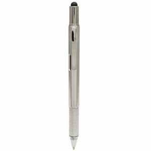 تصویر  MONTEVERDE 7 IN 1 PLASTIC TOOL BALLPOINT PEN WITH STYLUS S-115 Silver MV 3693
